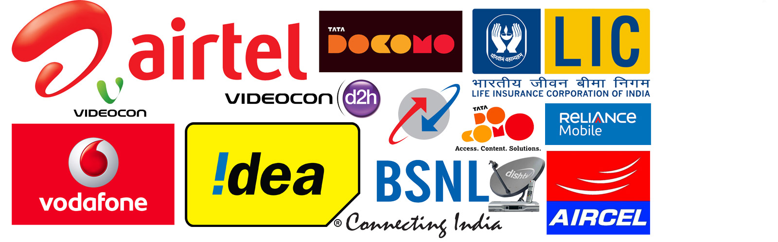 Single Solution for Mobile Recharge, DTH Recharge & Electricity Bills
